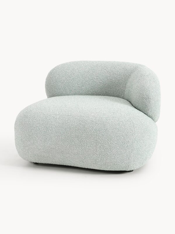 Bouclé Lounge Armchair Alba