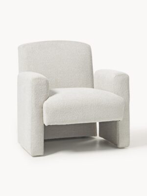 Bouclé Lounge Chair Aven