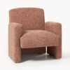 Bouclé Lounge Chair Aven