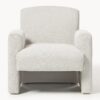 Bouclé Lounge Chair Aven
