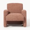 Bouclé Lounge Chair Aven