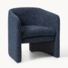 Bouclé Lounge Chair Mairo