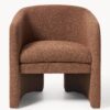 Bouclé Lounge Chair Mairo