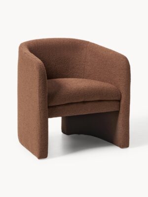 Bouclé Lounge Chair Mairo