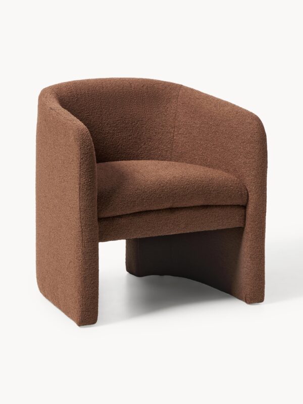 Bouclé Lounge Chair Mairo