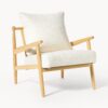 Bouclé Lounge Chair Mikkel