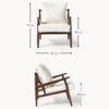 Bouclé Lounge Chair Mikkel