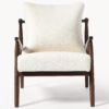 Bouclé Lounge Chair Mikkel