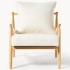 Bouclé Lounge Chair Mikkel