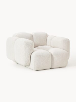 Bouclé Lounge Chair Tayla