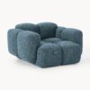 Bouclé Lounge Chair Tayla