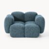 Bouclé Lounge Chair Tayla