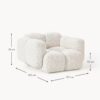 Bouclé Lounge Chair Tayla