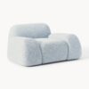 Bouclé Lounge Chair Wolke