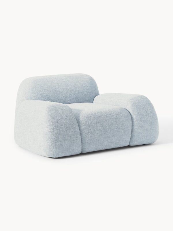 Bouclé Lounge Chair Wolke