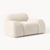 Bouclé Lounge Chair Wolke
