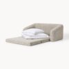 Bouclé Sofa Bed Eliot (2-seater)