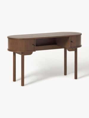 Desk Calary with Fluted Front