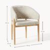Dining Chair Nemo with Armrests