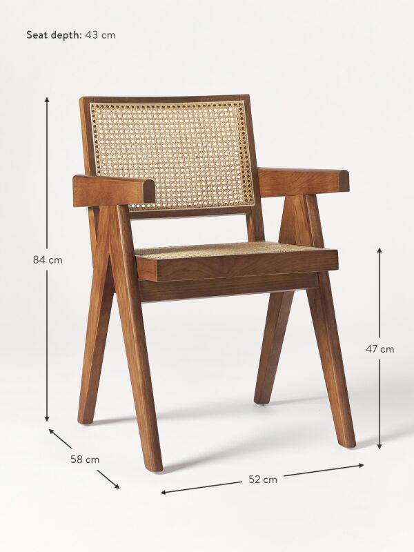 Dining Chair Sissi with Viennese Wickerwork