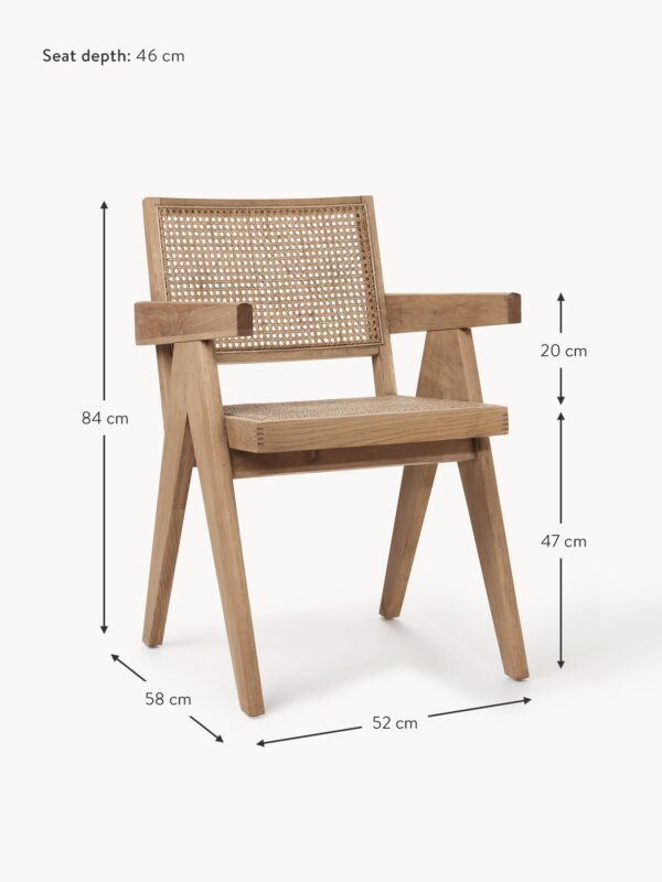 Dining Chair Sissi with Viennese Wickerwork