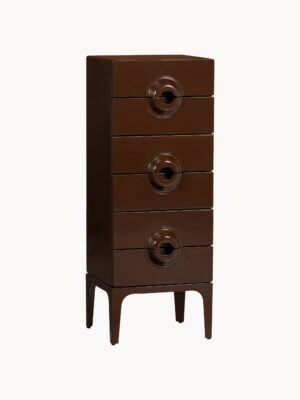 Eucalyptus Wood Bedside Table Merge