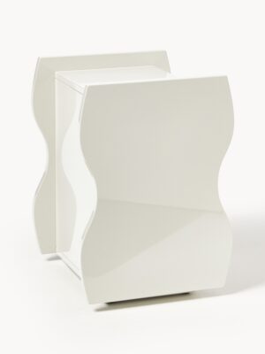 High-Gloss Bedside Table Emina