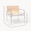 Leather Armchair Dion