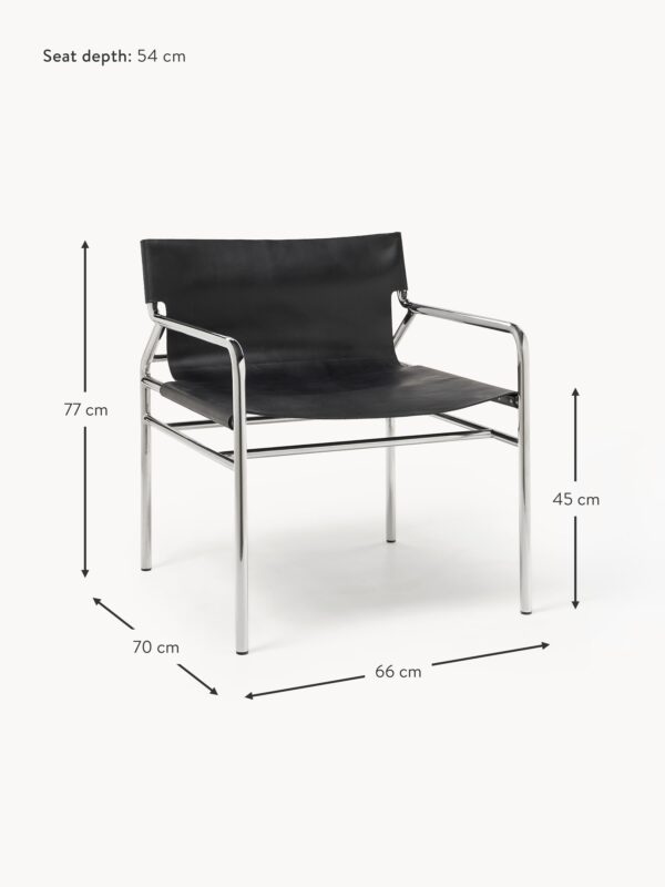 Leather Armchair Dion