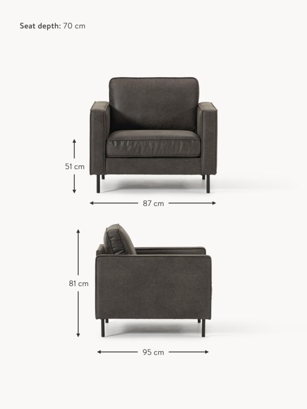 Leather Armchair Hunter