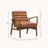 Leather Lounge Chair Datsun