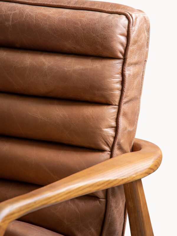 Leather Lounge Chair Datsun