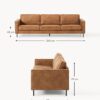 Leather Sofa Hunter (3-seater)