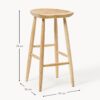 Mango Wood Bar Stool Nino