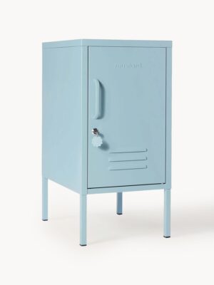 Metal Bedside Table The Shorty, Left- or Right-Hinged Options