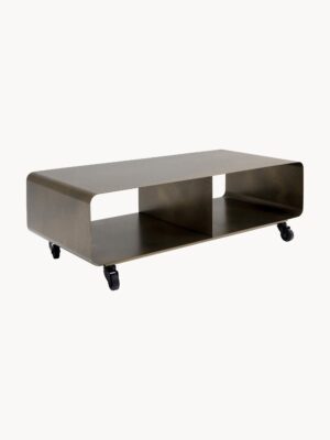 Metal Lowboard Lounge M with Wheels