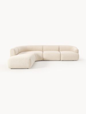 Modular Bouclé Corner Sofa Sofia (4-seater)