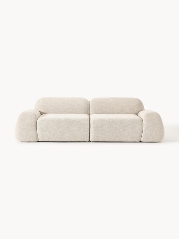 Modular Bouclé Sofa Wolke (3-seater)