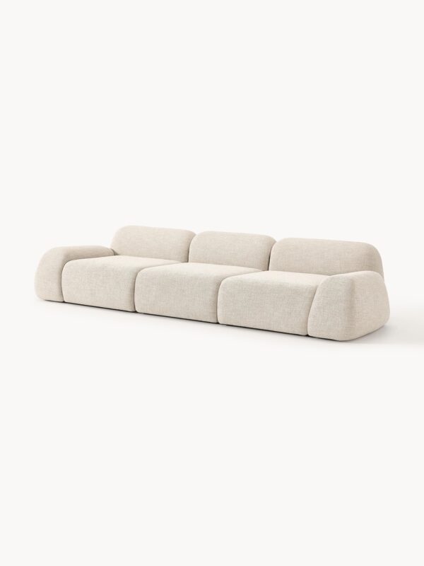 Modular Bouclé Sofa Wolke (4-seater)
