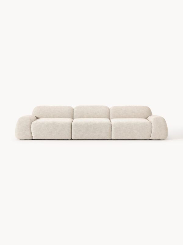Modular Bouclé Sofa Wolke (4-seater)