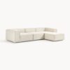 Modular Sofa Lennon (4-seater) with Ottoman (left/right)