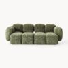Modular Teddy-Bouclé Sofa Tayla (3-seater)