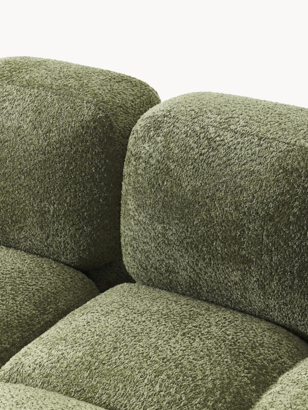 Modular Teddy-Bouclé Sofa Tayla (3-seater)
