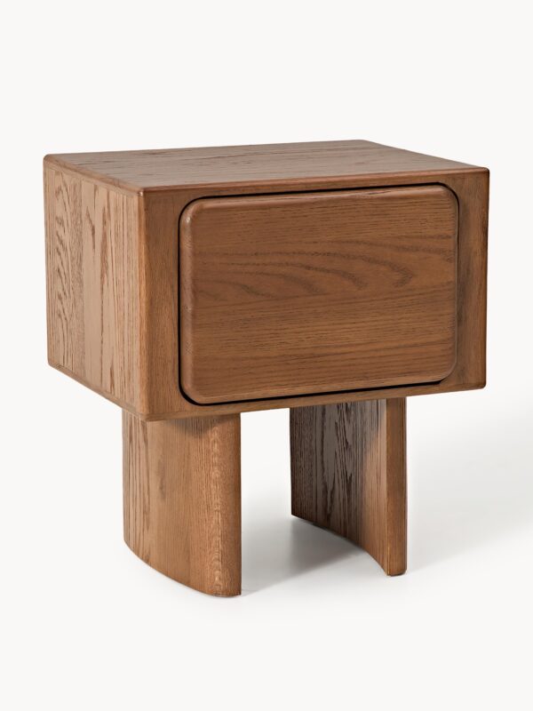 Oak Wood Bedside Table Chandler