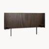 Oak Wood Headboard Redmond with Shelf