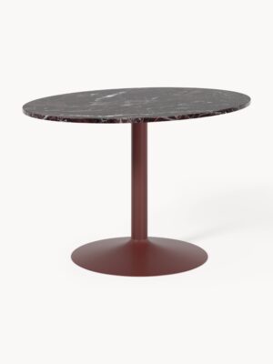 Oval Marble Dining Table Miley, 120 x 90 cm