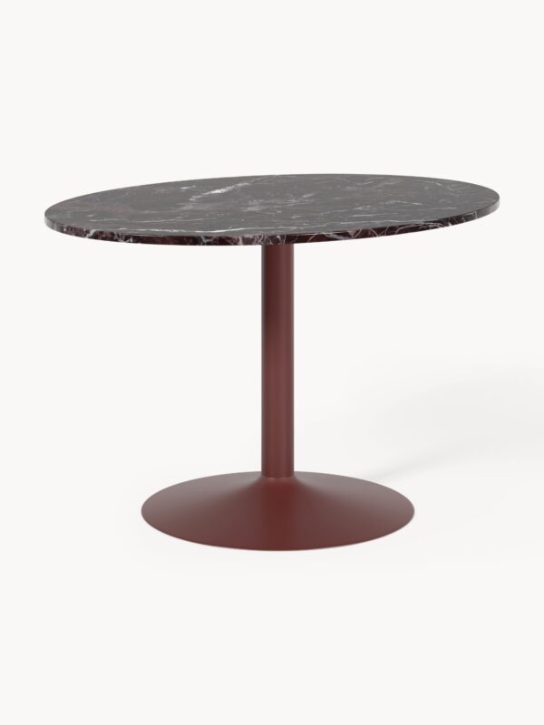 Oval Marble Dining Table Miley, 120 x 90 cm