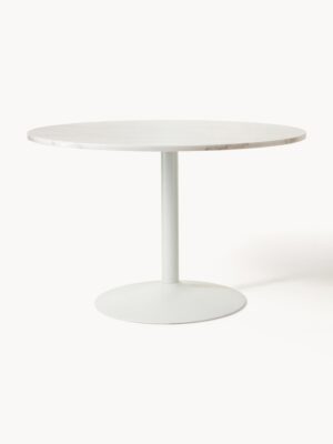 Oval Marble Dining Table Miley, 120 x 90 cm