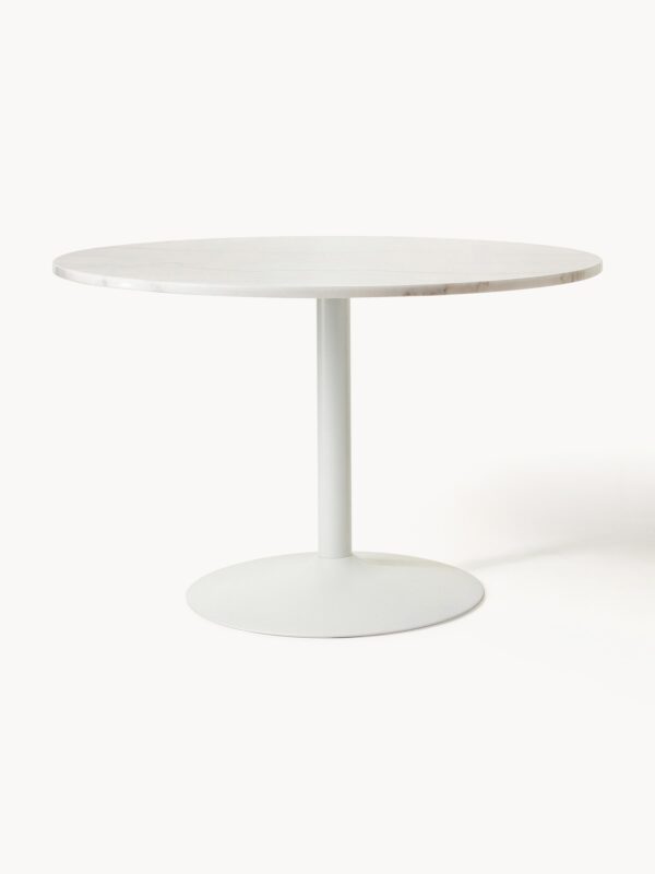Oval Marble Dining Table Miley, 120 x 90 cm