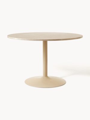 Oval Marble Dining Table Miley, 120 x 90 cm